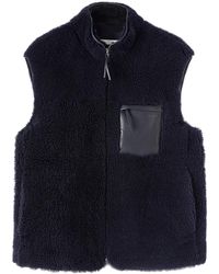 Jil Sander - Gilet Con Dettaglio - Lyst