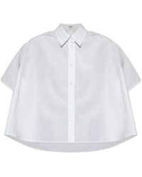 Loewe - Cotton Trapeze Shirt - Lyst