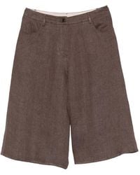 Alysi - Pantalones Cortos Con Bolsillos - Lyst