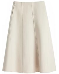 Jil Sander - X Moncler Panelled A-Line Skirt - Lyst