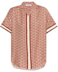 Lacoste - Camisa Estampada - Lyst