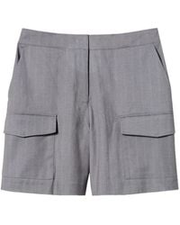 Twinset - ストライプ バミューダショーツ - Lyst
