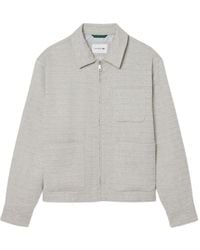 Lacoste - Veste À Fermeture Zippée - Lyst