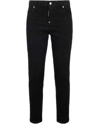 DSquared² - Jeans Con Design A Cinque Tasche - Lyst