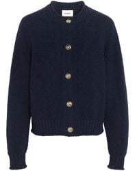 Barrie - Chunky Cashmere Cardigan - Lyst