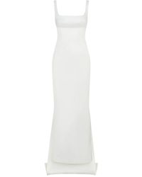 Nicholas - Asymmetrisches Emilia Kleid Mit Eckigem Ausschnitt - Lyst