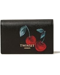 Twinset - Portefeuille À Motif Graphique - Lyst