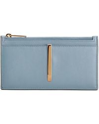Tod's - Zip-Detail Card Holder - Lyst