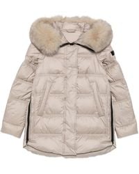 Peuterey - Fur-Trim Quilted Coat - Lyst