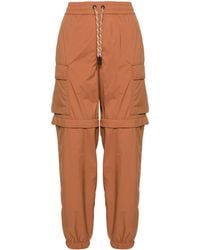 Moncler - Cargo Broek Met Logopatch - Lyst