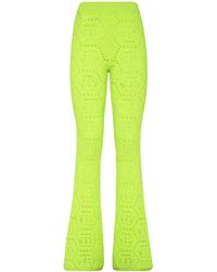 Philipp Plein - Flared Broek Met Patroon - Lyst