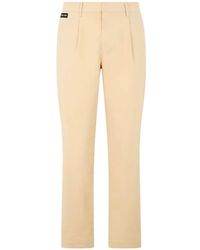 Roberto Cavalli - Pantalon Plissé À Patch Logo - Lyst