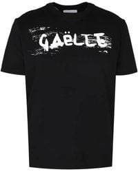 Gaelle Paris - Logo-Print Cotton T-Shirt - Lyst
