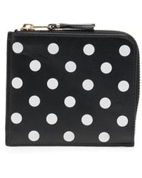 Comme des Garçons - Polka-Dot Leather Wallet - Lyst
