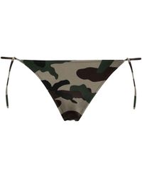 Vetements - Bragas de bikini con estampado militar - Lyst