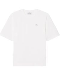 Lacoste - Logo-Patch Short-Sleeve T-Shirt - Lyst