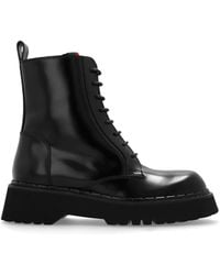 Gucci - レザー ブーツ - Lyst