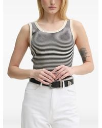 Marc O' Polo - Striped Knitted Top - Lyst