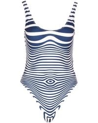 Jean Paul Gaultier - Printed Swimsuit - Lyst