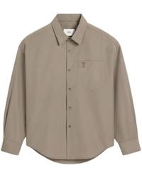 Ami Paris - Classic Collar Shirt - Lyst