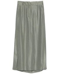 Peserico - Jupe Fendue À Coupe Mi-Longue - Lyst