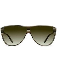 KARL LAGERFELD - Pilot-Frame Sunglasses - Lyst