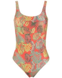 Amir Slama - Palm Leaf Print Swimsuit - Lyst