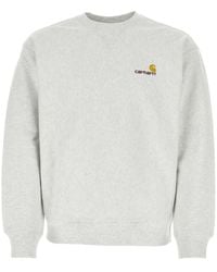 Carhartt - American Script Logo-Embroidered Sweatshirt - Lyst