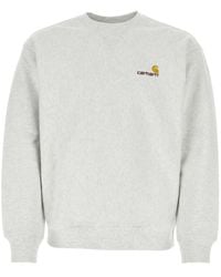 Carhartt - American Script Logo-Embroidered Sweatshirt - Lyst