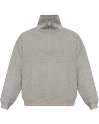 FRAME - Quarter-Zip Sweatshirt - Lyst