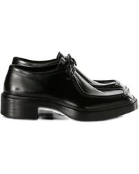Saint Laurent - Lace-Up Leather Derby Shoes - Lyst