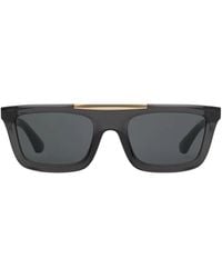Burberry - Rectangle-Frame Sunglasses - Lyst
