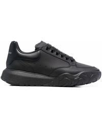 Alexander McQueen Court Low-top Sneakers - Zwart