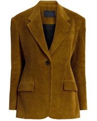 Proenza Schouler - Single-Breasted Corduroy Blazer - Lyst