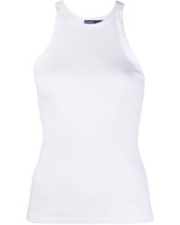 Polo Ralph Lauren - Ribbed Cotton Tank Top - Lyst