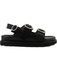 Jil Sander - Buckle Strap Sandals - Lyst