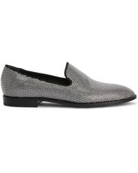 Giuseppe Zanotti - Mocassini Jareth Disco Con Decorazione Di Cristalli - Lyst