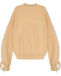ROTATE BIRGER CHRISTENSEN - Lace-Up Sweatshirt - Lyst