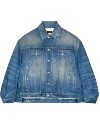 Haikure - Janet Faded Denim Jacket - Lyst