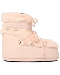 Moon Boot - Icon Low Stiefel Aus Faux Fur - Lyst