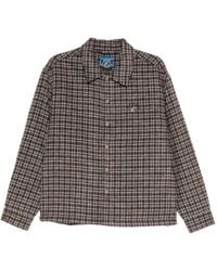 SPORT b. by agnès b. - Check-Pattern Logo-Embroidered Jacket - Lyst
