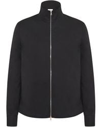 Rosetta Getty - High-Neck Zip-Up Shirt - Lyst