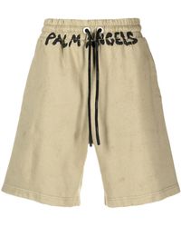 Palm Angels - Shorts Mit Kordelzug - Lyst