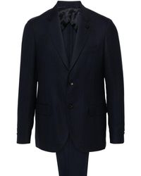 Lardini - Single-breasted Wool Suit - Lyst