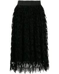 Dolce & Gabbana Gonna a vita alta - Nero