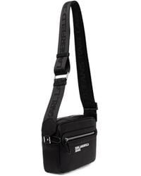 KARL LAGERFELD - Logo-Print Zip-Fastening Belt Bag - Lyst