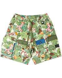 BBCICECREAM - Butterfly-Print Cargo Shorts - Lyst