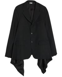 Comme des Garçons - Sakko mit asymmetrischem Saum - Lyst