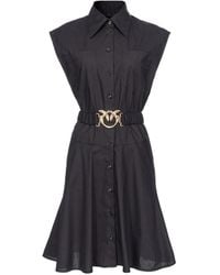 Pinko - Love Birds シャツドレス - Lyst
