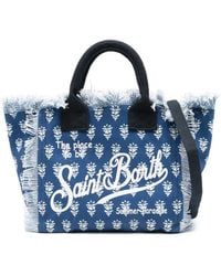 Mc2 Saint Barth - 'Colette' Cotton Tote Bag - Lyst